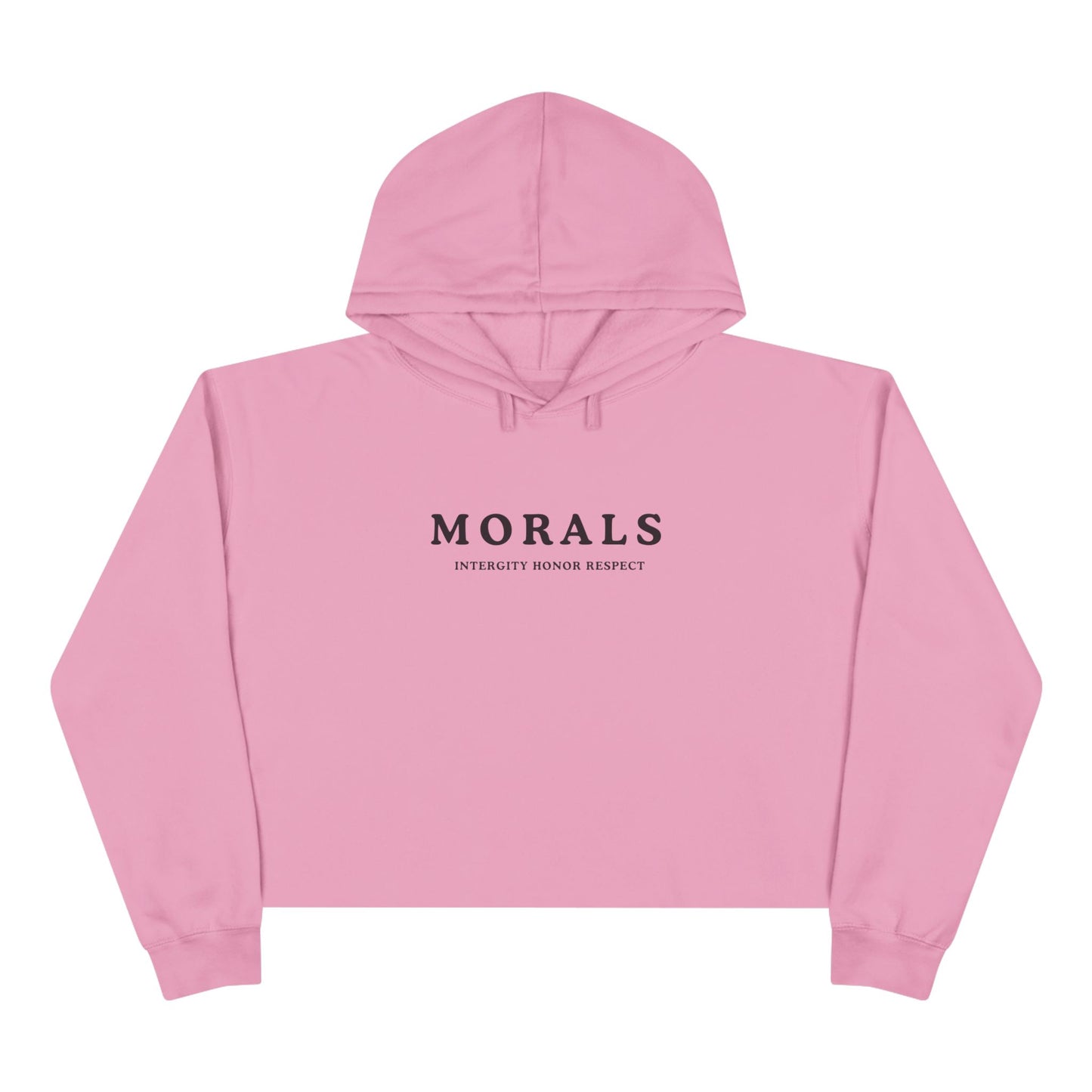 MORALS IHR Crop Hoodie