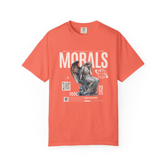 Garment-Dyed T-shirt - MORALS Print