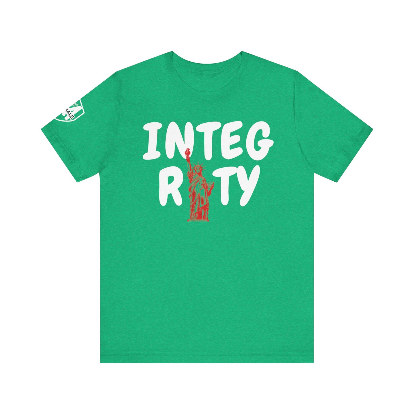 MORALS Integrity Statue of liberty T-Shirt