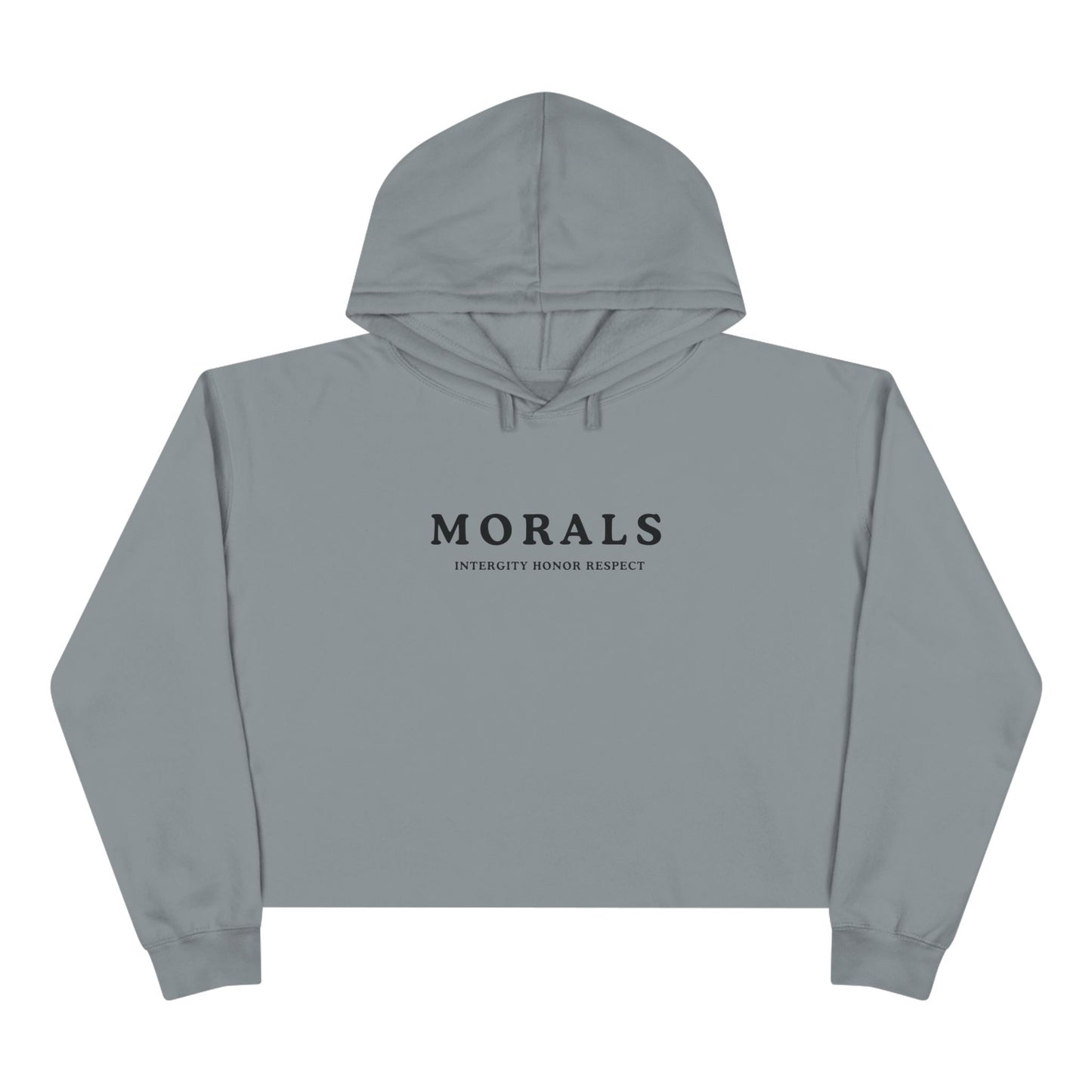 MORALS IHR Crop Hoodie