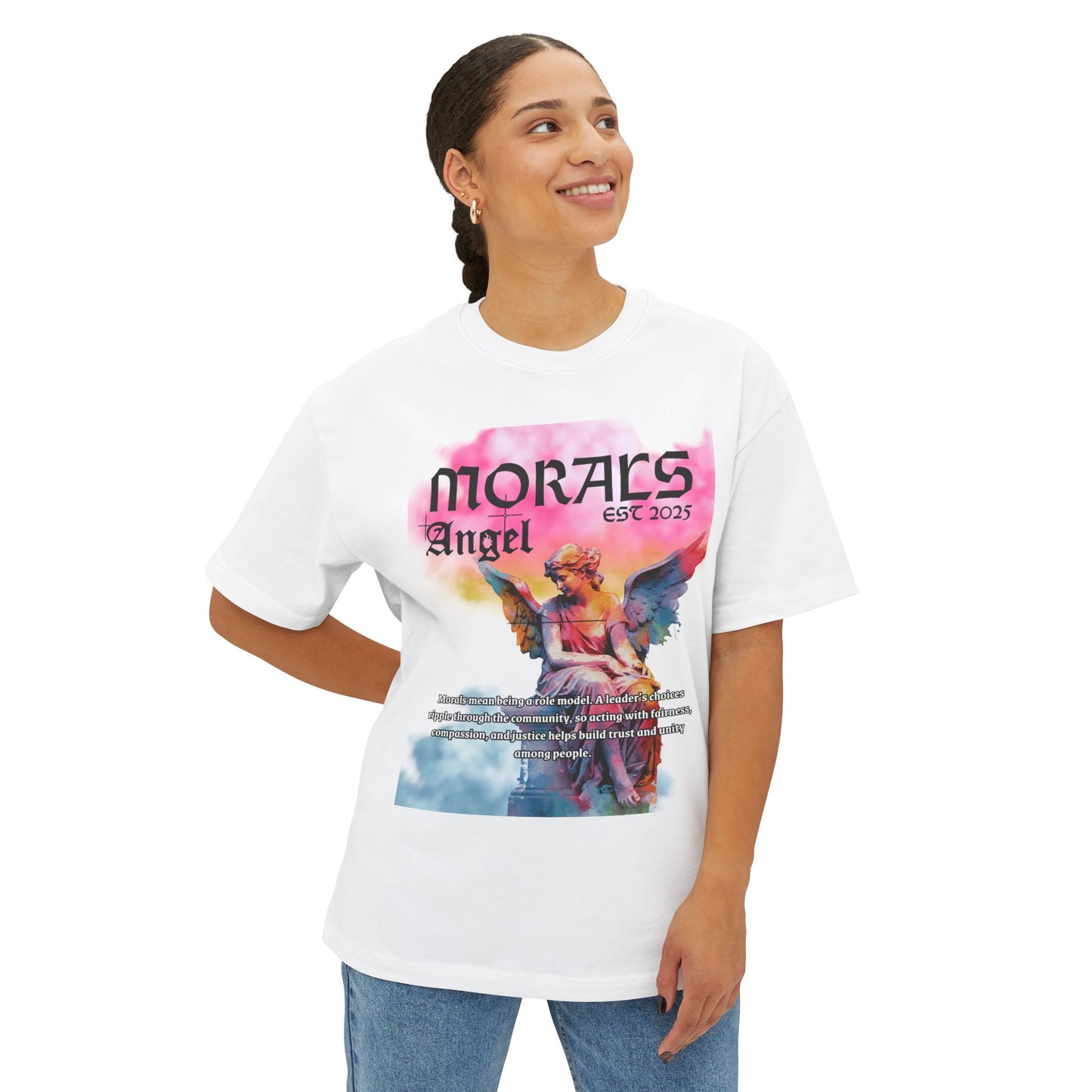 Angel Morals Oversized T-SHIRT