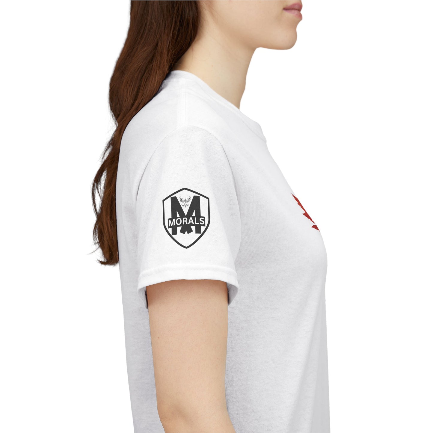 Morals Autumn Leaves Cotton T-Shirt