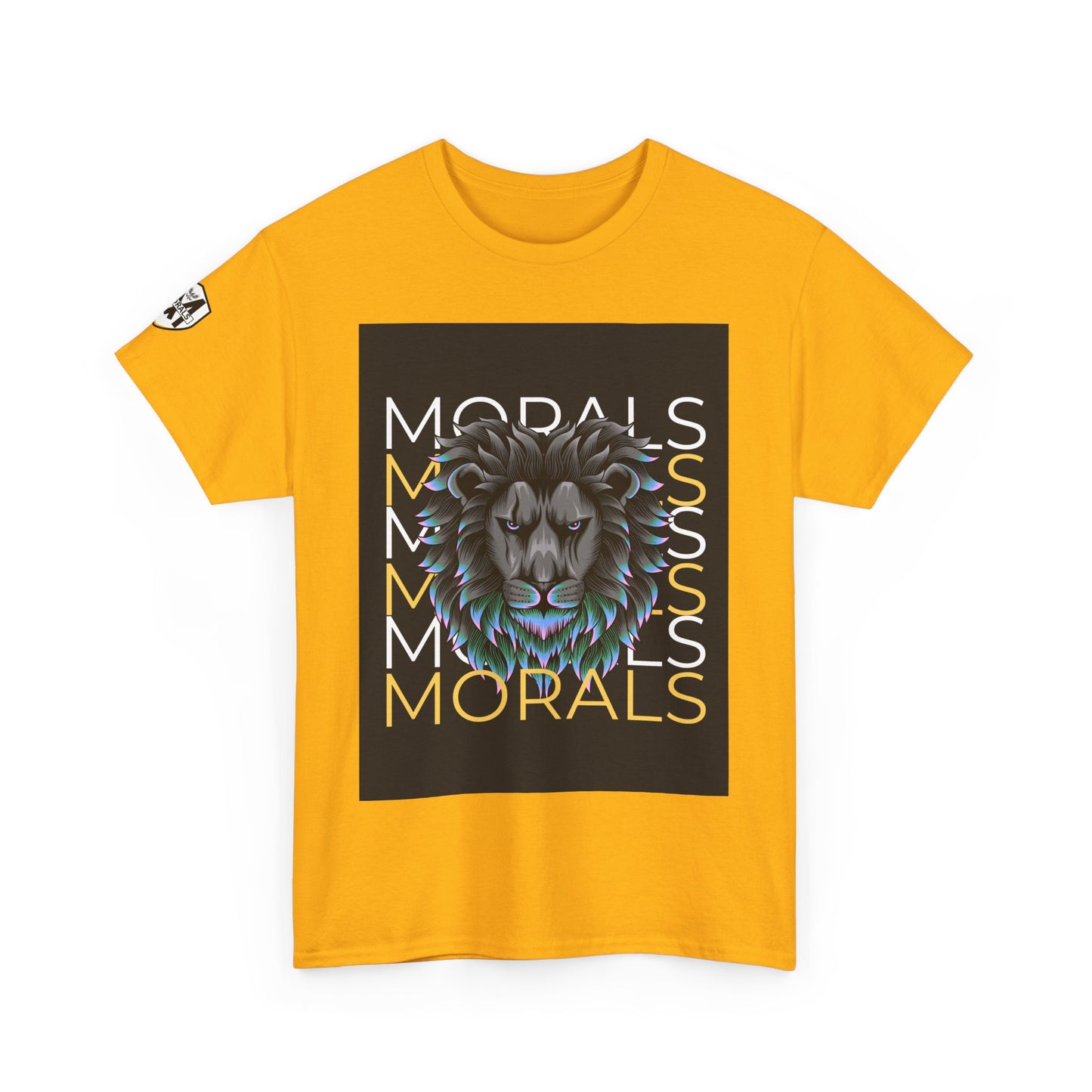 Morals Lion Graphic T-Shirt