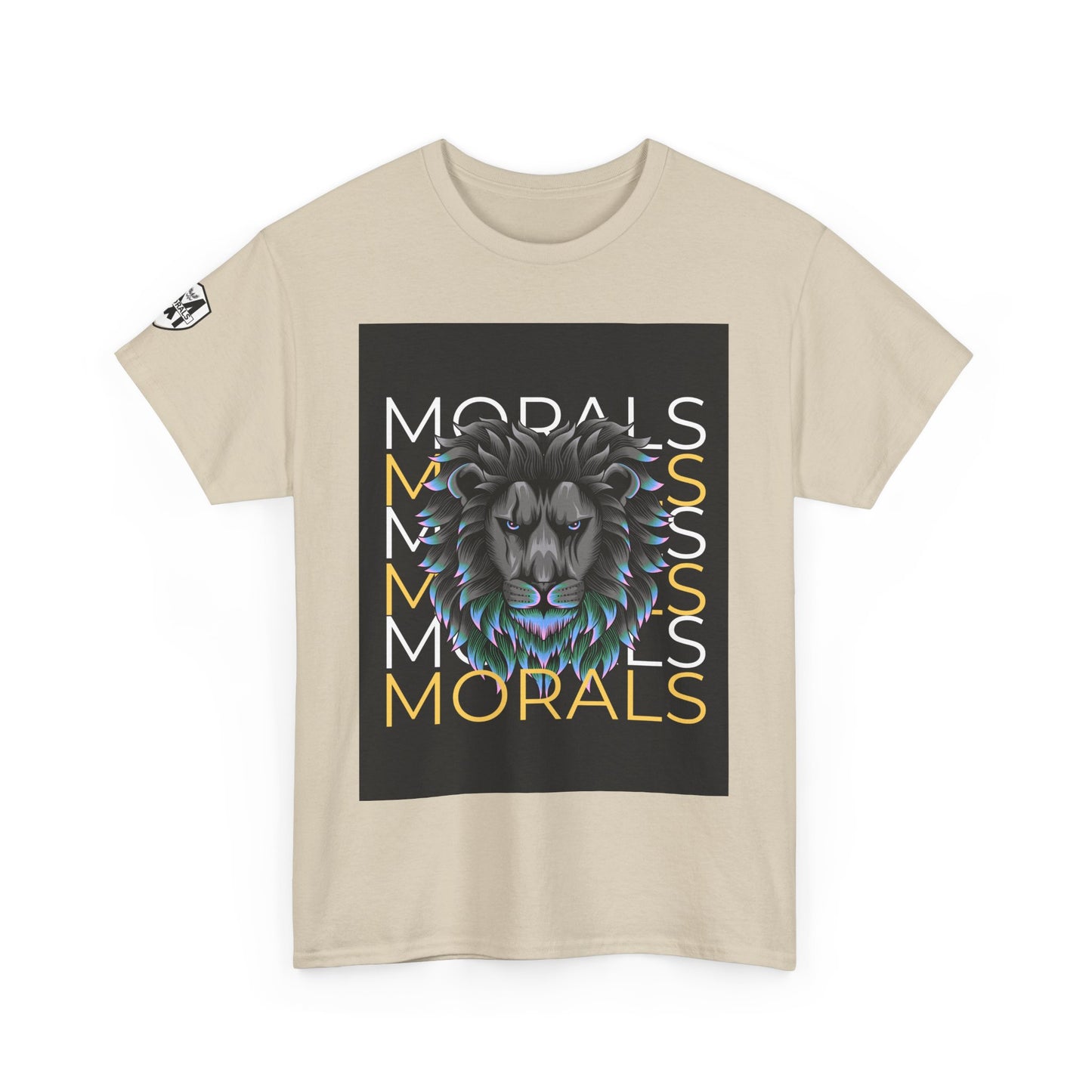 Morals Lion Graphic T-Shirt