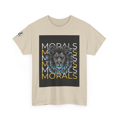 Morals Lion Graphic T-Shirt