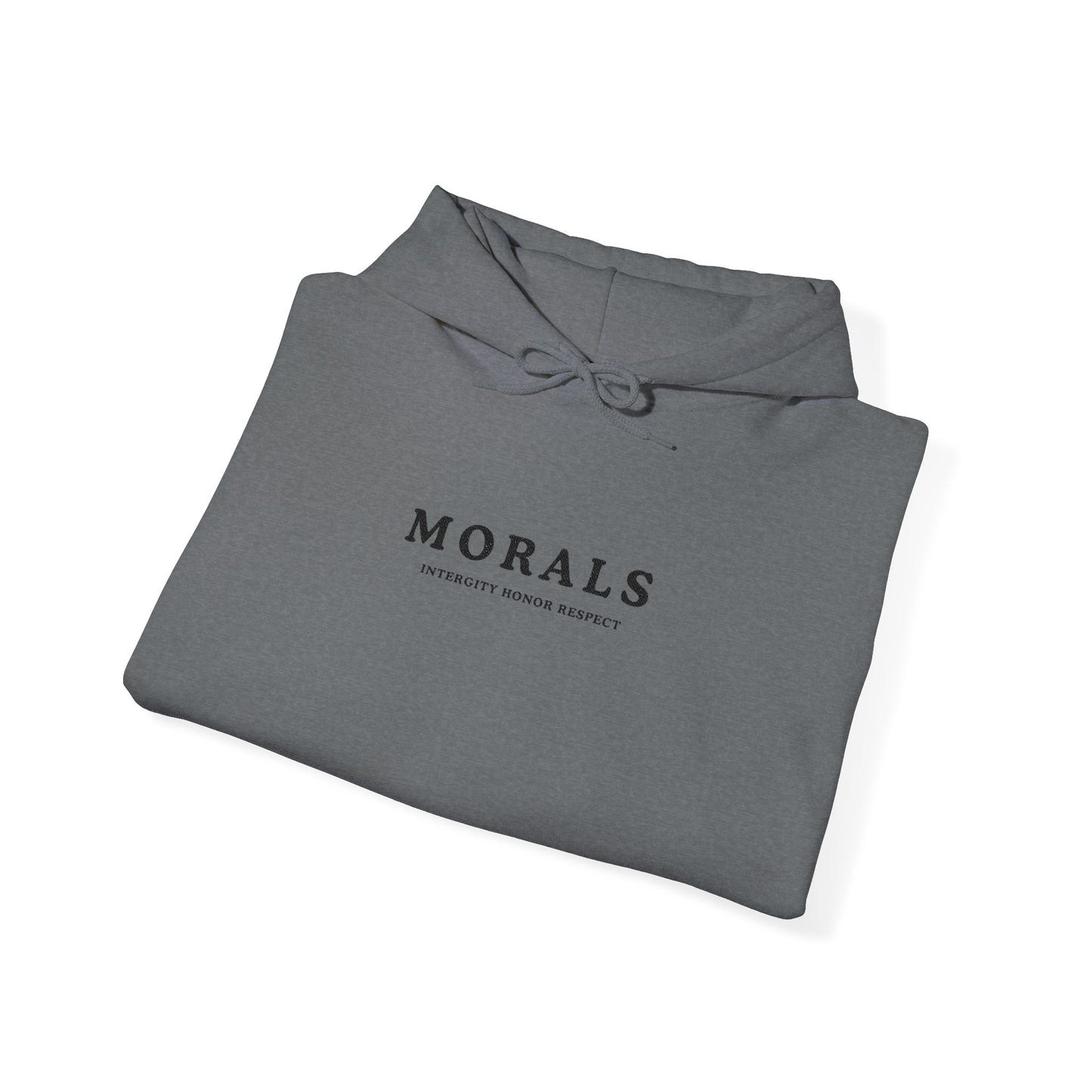 Moral Integrity honor and respect Hoodie
