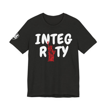 MORALS Integrity Statue of liberty T-Shirt