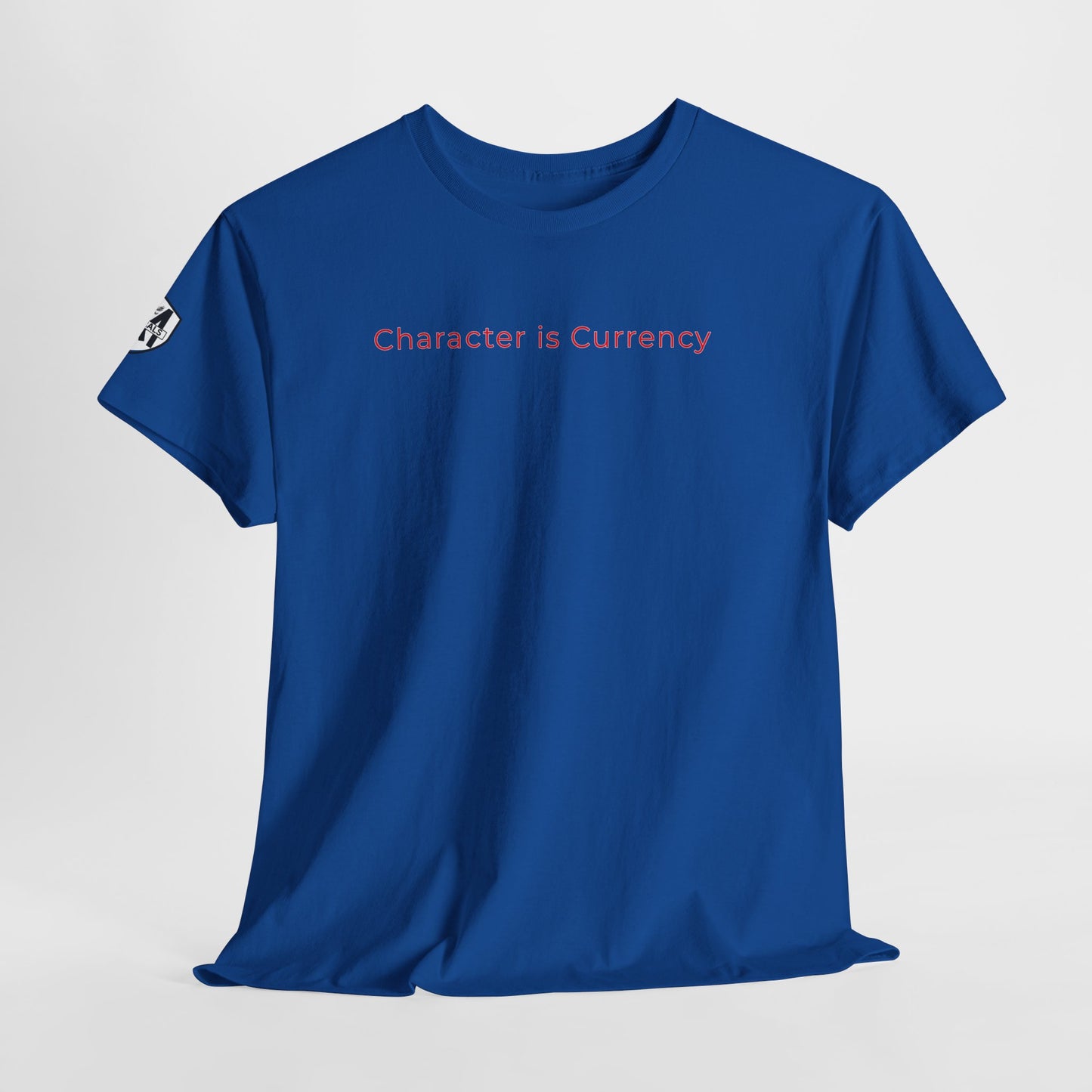 MORALS Character is Currency T-Shirt