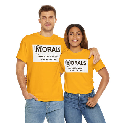 Morals Not Just a Word