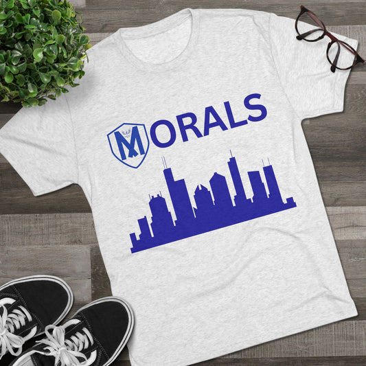 MORALS Chicago City Skyline T-Shirt