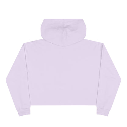 Chic Crop Hoodie with 'MORALS'