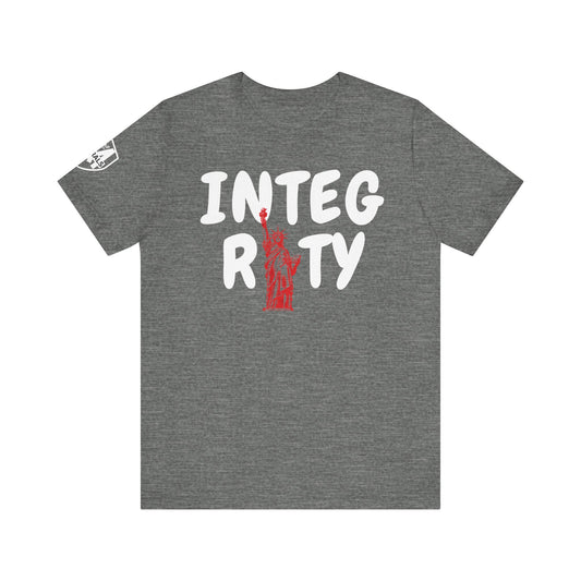 MORALS Integrity Statue of liberty T-Shirt