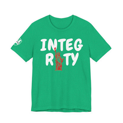 MORALS Integrity Statue of liberty T-Shirt