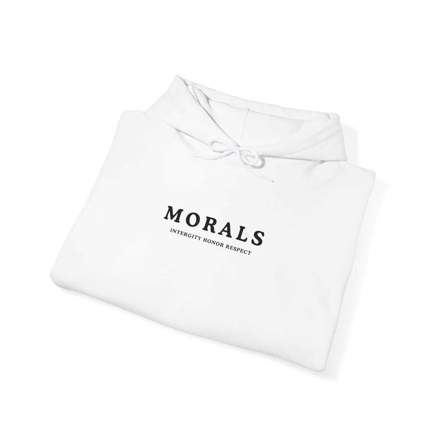 Moral Integrity honor and respect Hoodie