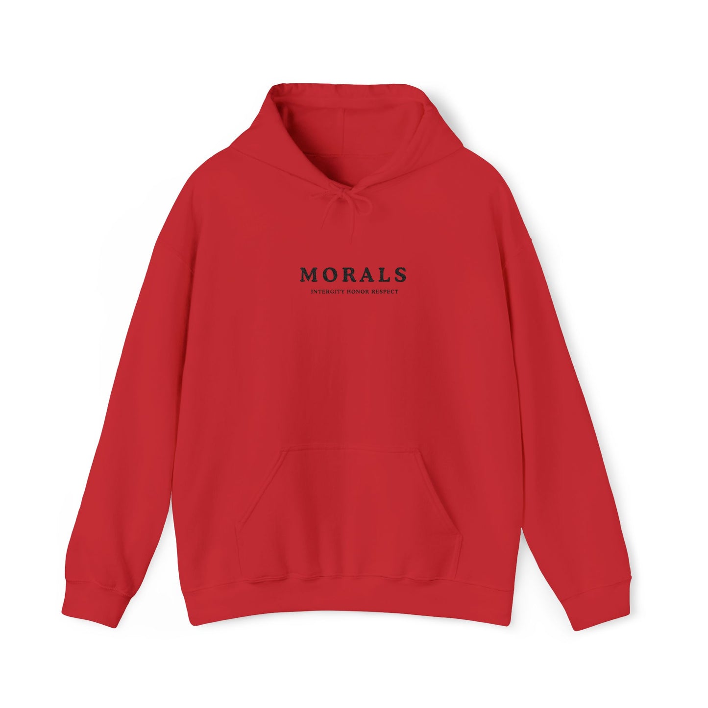Moral Integrity honor and respect Hoodie