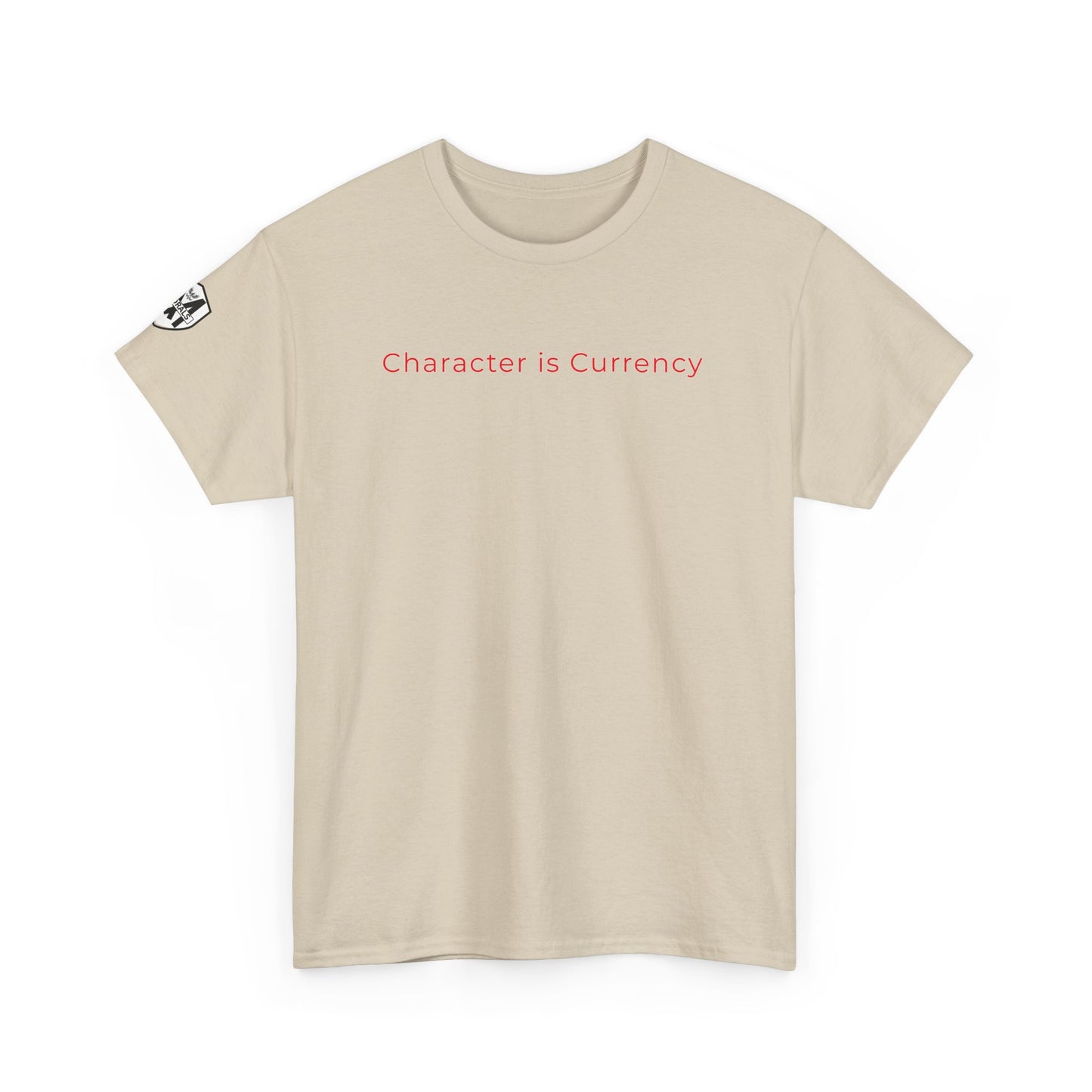 MORALS Character is Currency T-Shirt