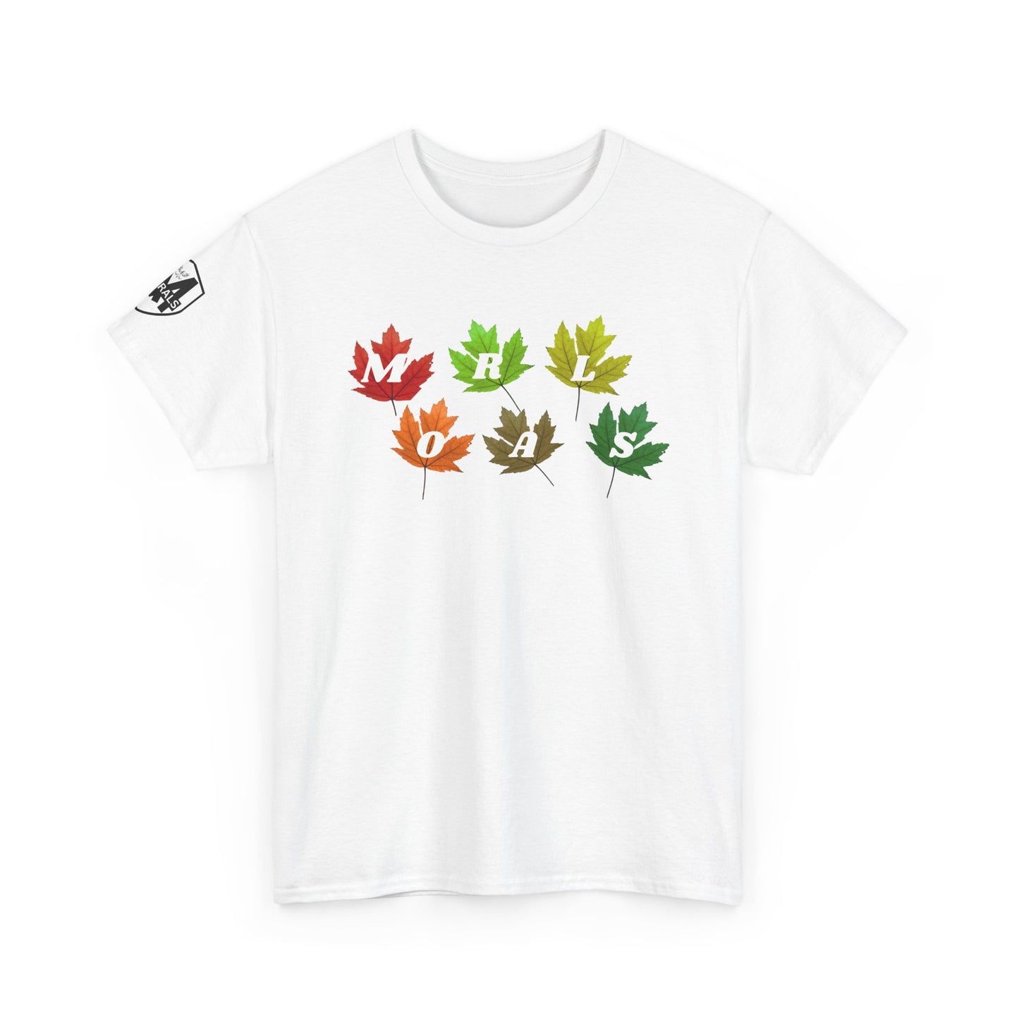 Morals Autumn Leaves  Cotton T-Shirt