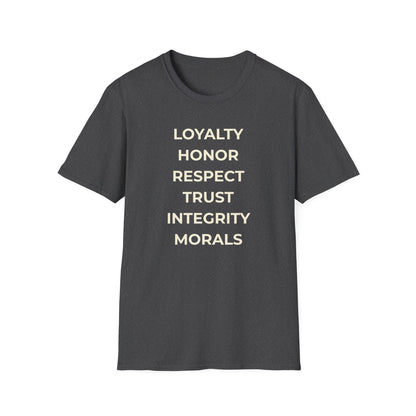 LHRTI MORALS Softstyle T-Shirt