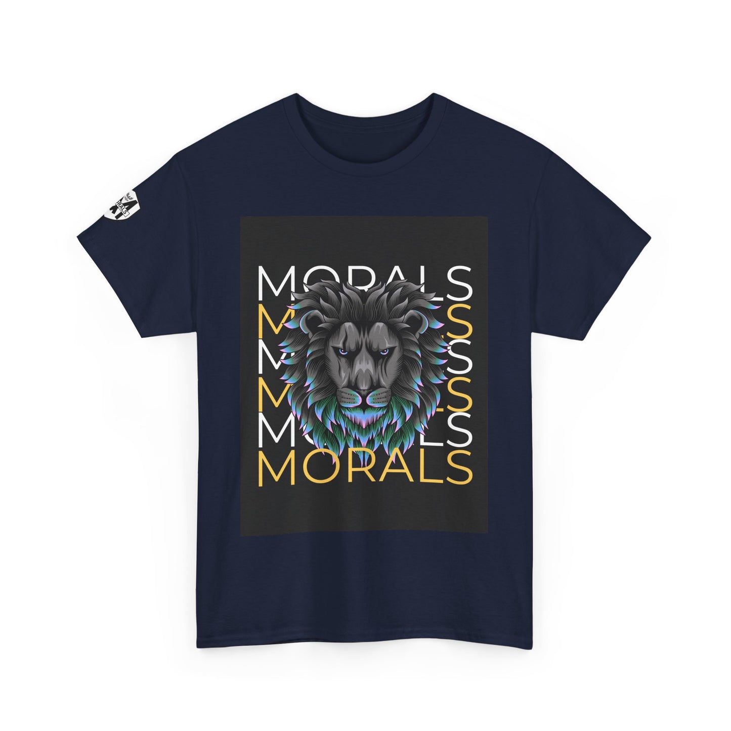 Morals Lion Graphic T-Shirt