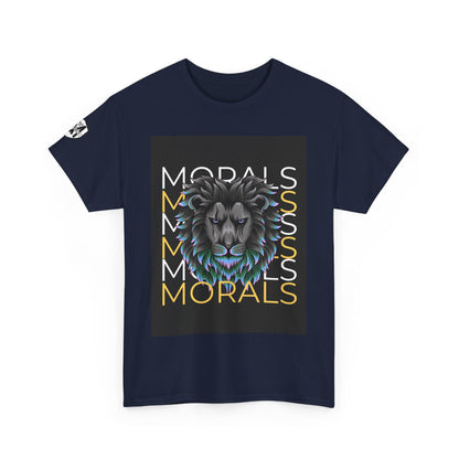 Morals Lion Graphic T-Shirt