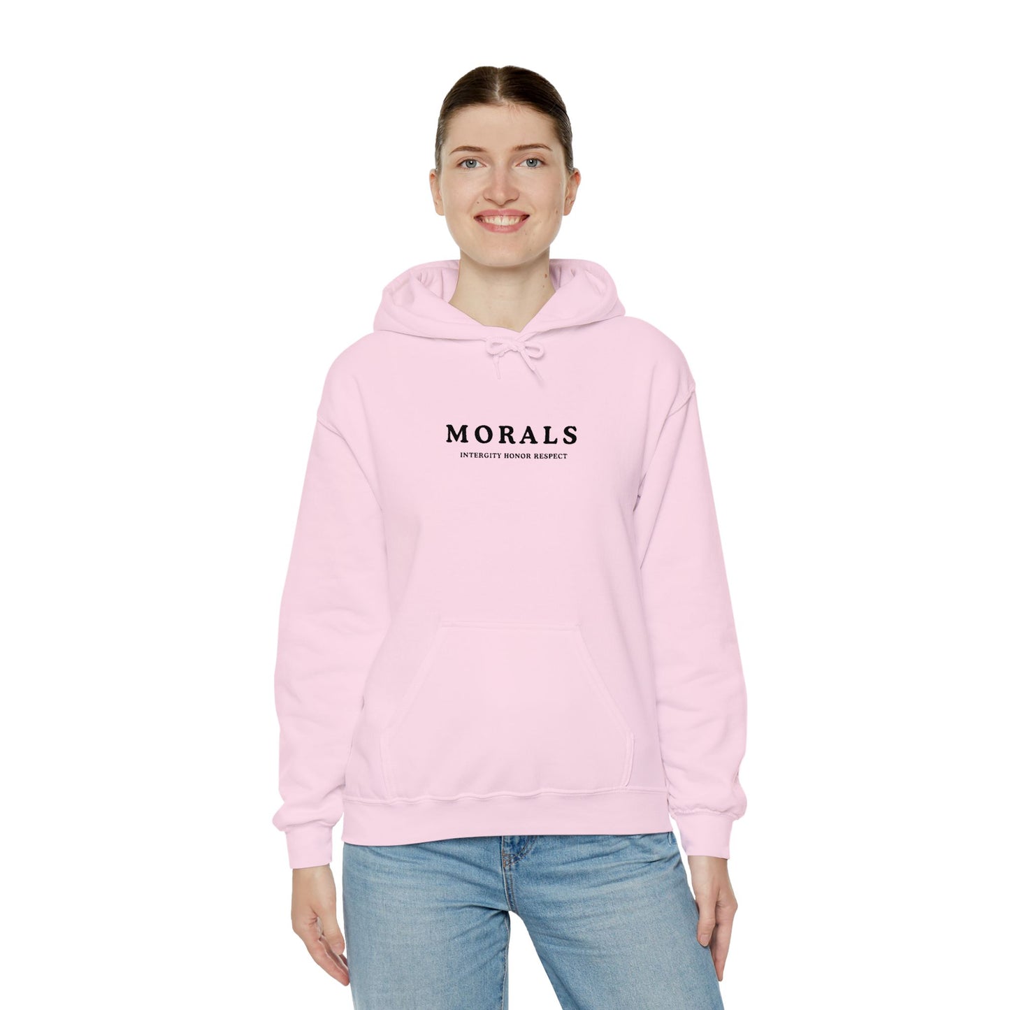 Moral Integrity honor and respect Hoodie