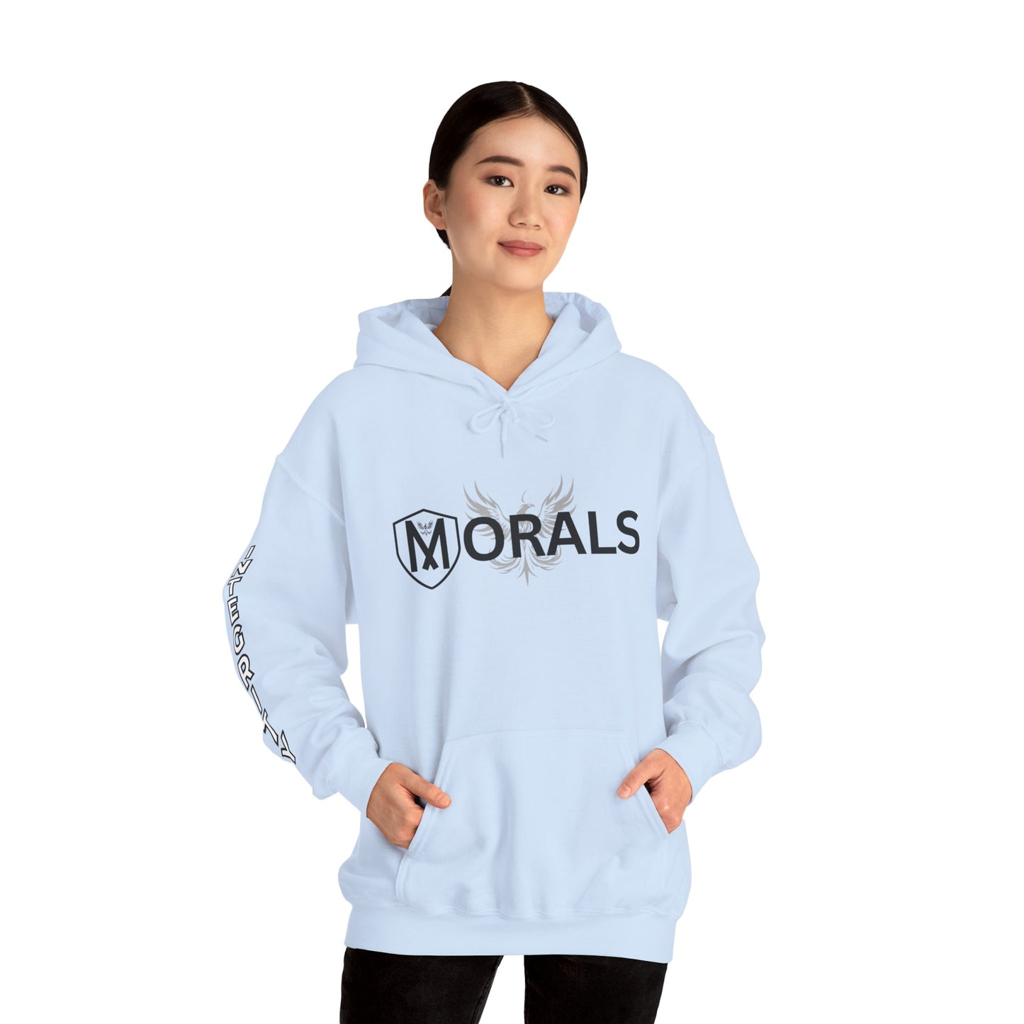 Moral Integrity Hoodie - Unisex Heavy Blend, Casual Streetwear,