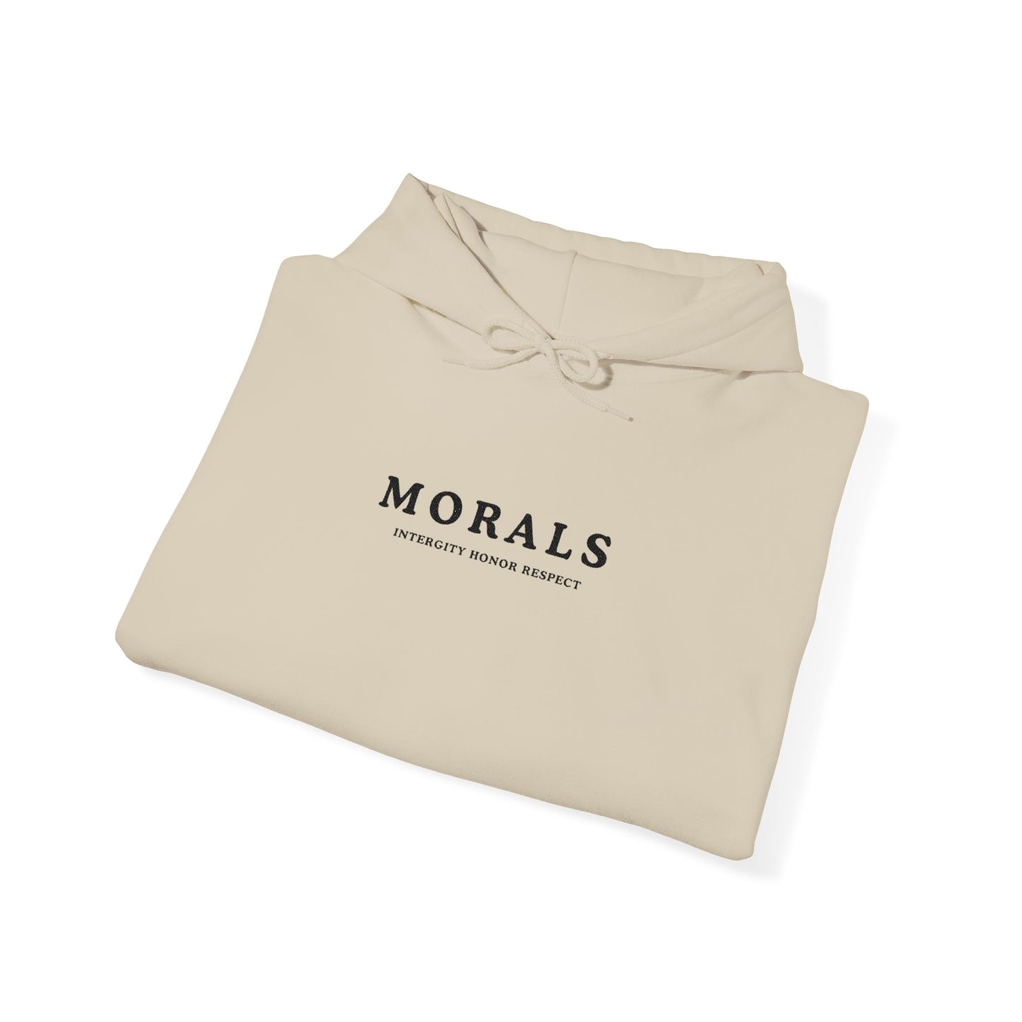 Moral Integrity honor and respect Hoodie