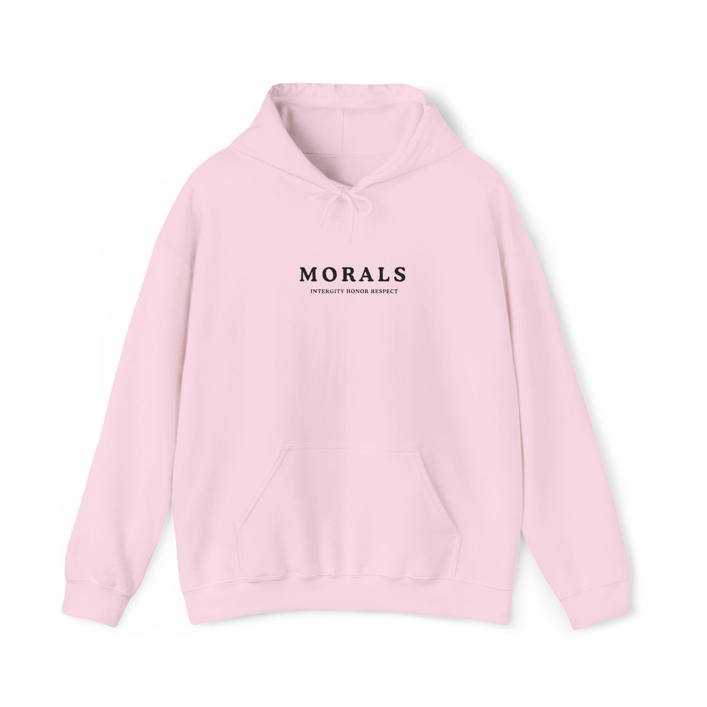 Moral Integrity honor and respect Hoodie