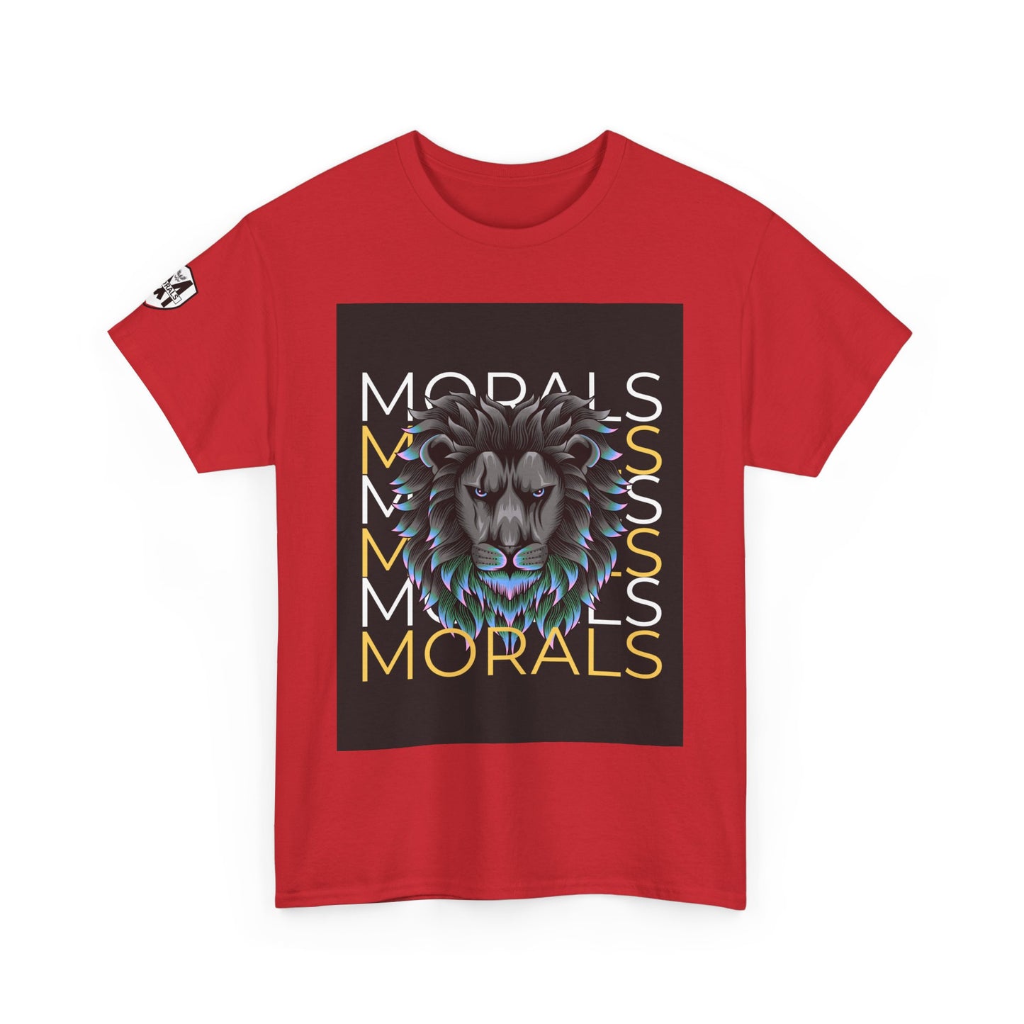 Morals Lion Graphic T-Shirt