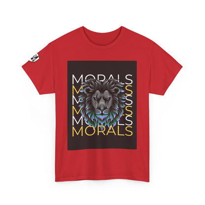 Morals Lion Graphic T-Shirt