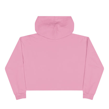 Chic Crop Hoodie with 'MORALS'