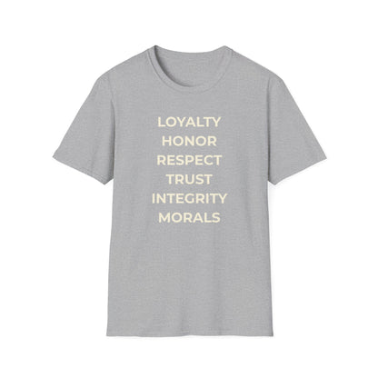 LHRTI MORALS Softstyle T-Shirt
