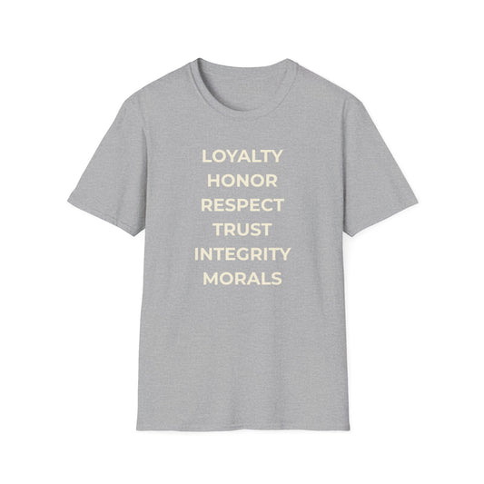 LHRTI MORALS Softstyle T-Shirt