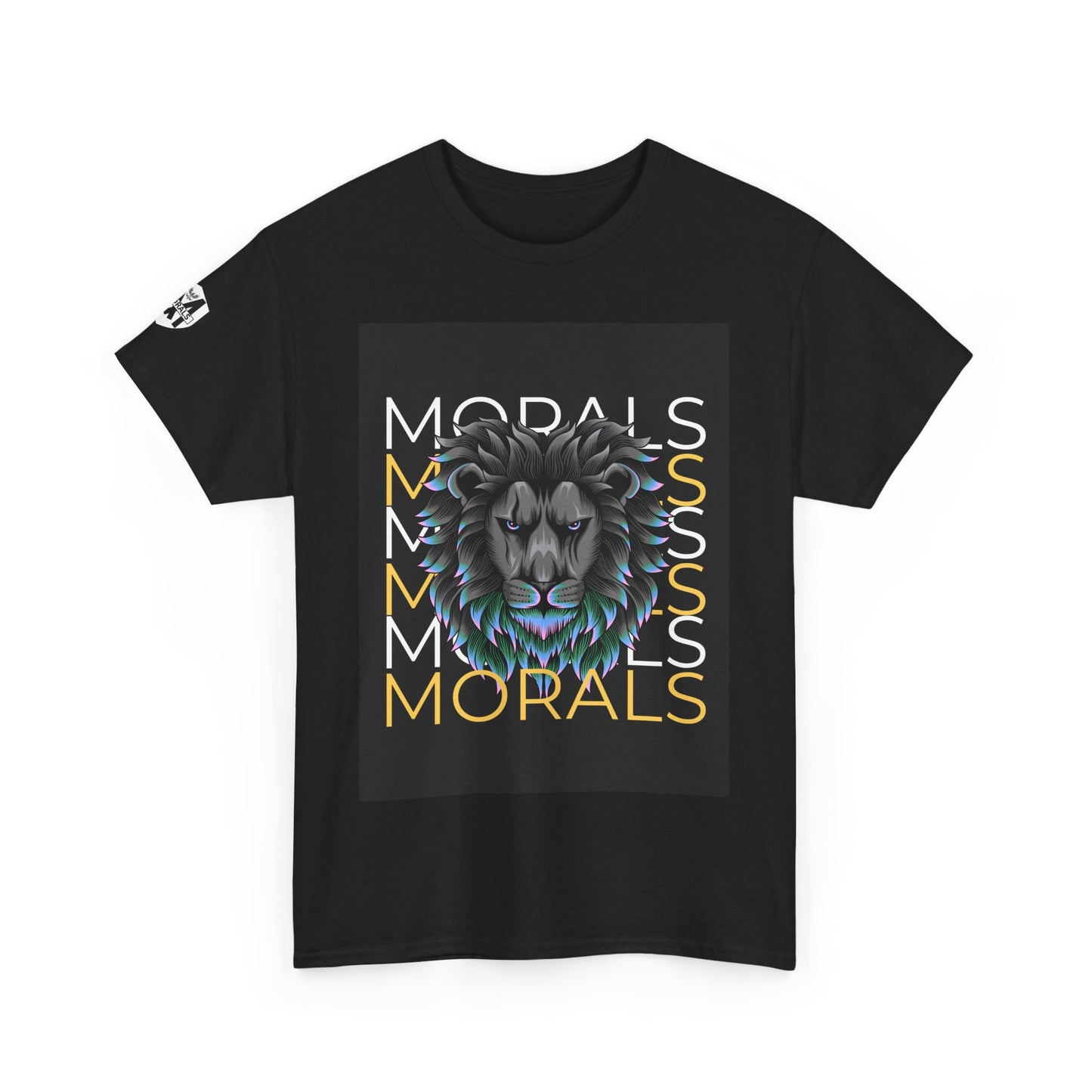 Morals Lion Graphic T-Shirt