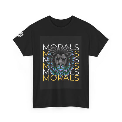 Morals Lion Graphic T-Shirt