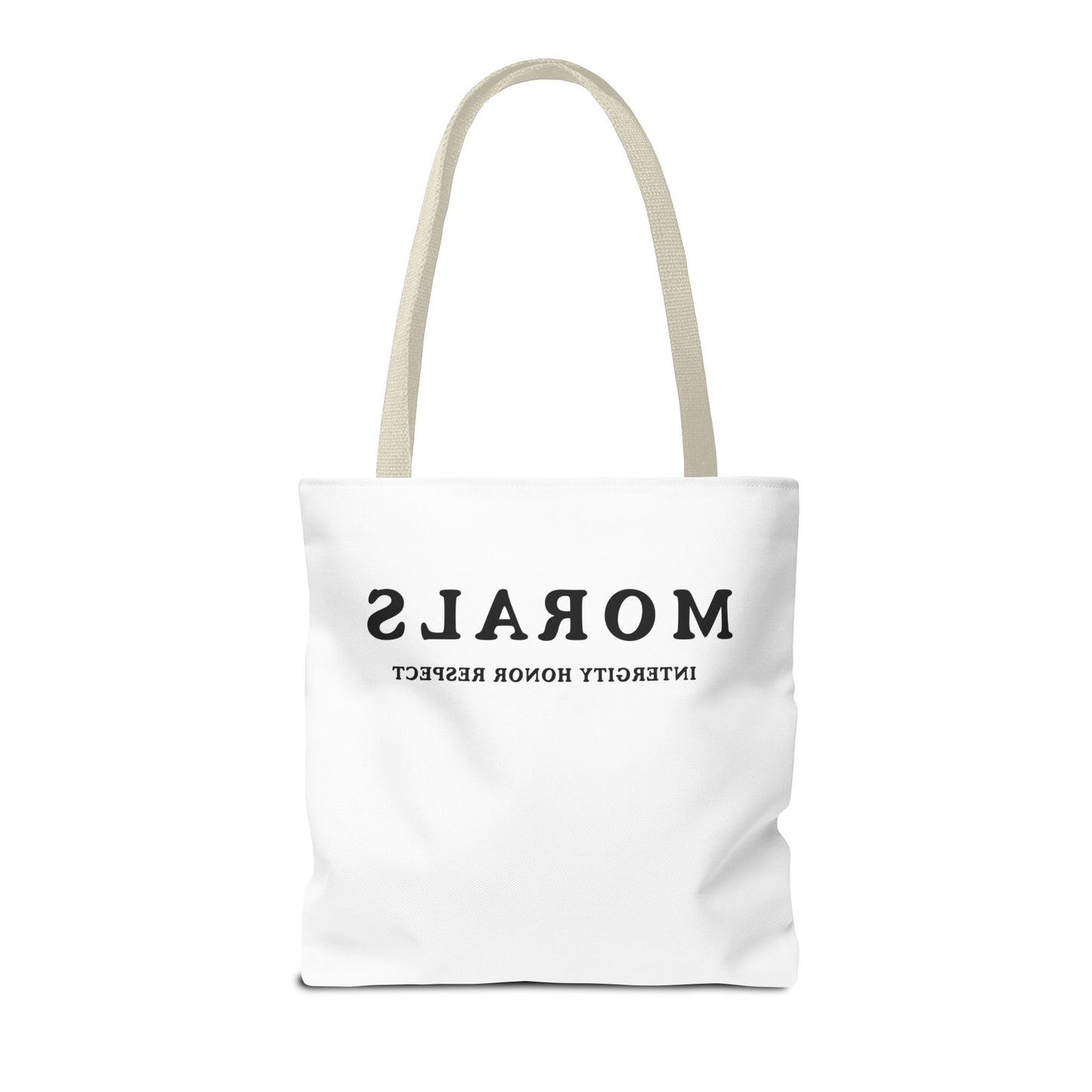 Morals Tote Bag - Integrity, Honor, Respect | Reusable Shopping Bag | Eco-Friendly Gift | Stylish Beach Bag | Thoughtful Present | [...]
