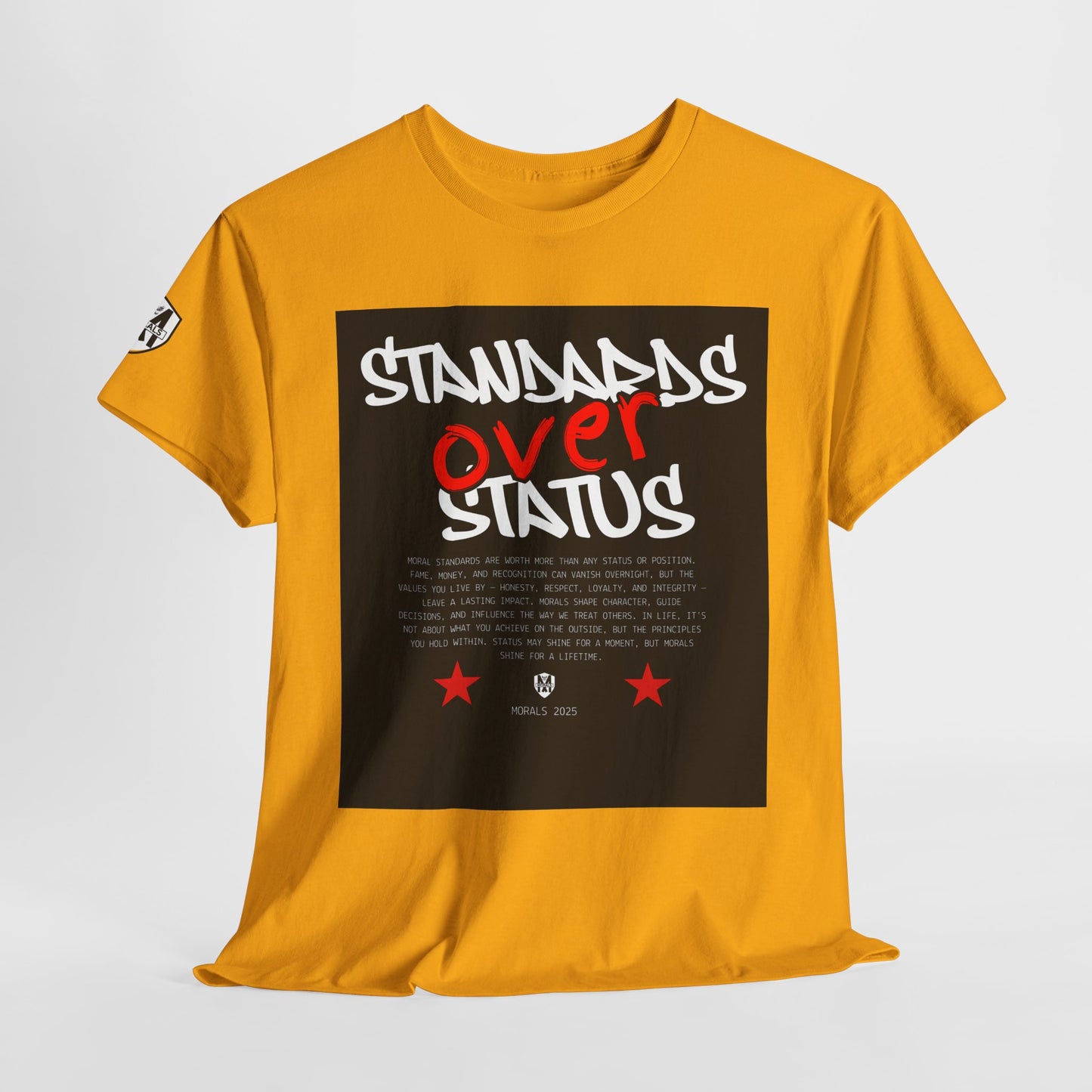 Standards Over Status T-Shirt