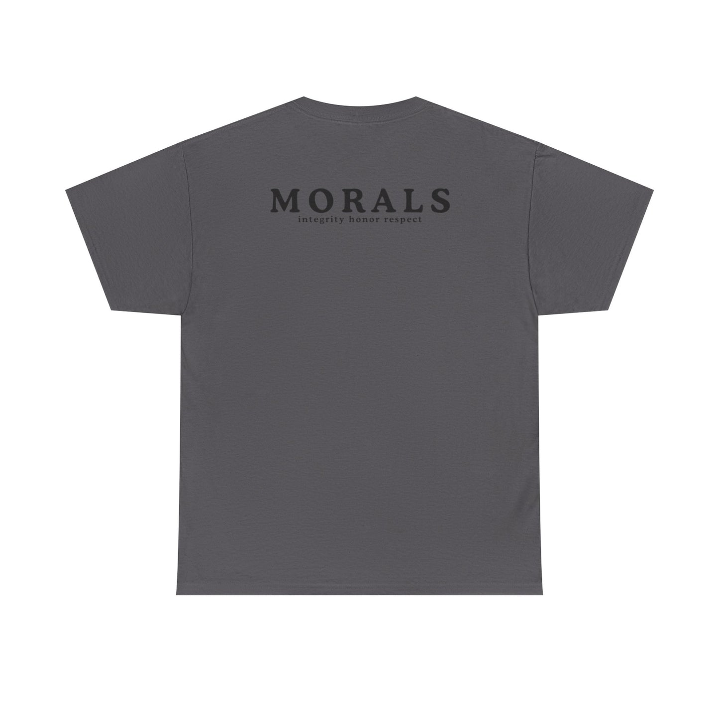 Morals integrity honor and respect Unisex Heavy Cotton Tee