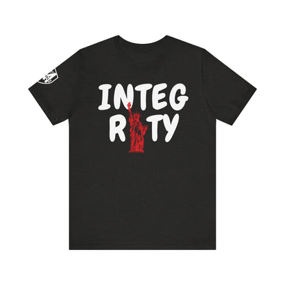 MORALS Integrity Statue of liberty T-Shirt
