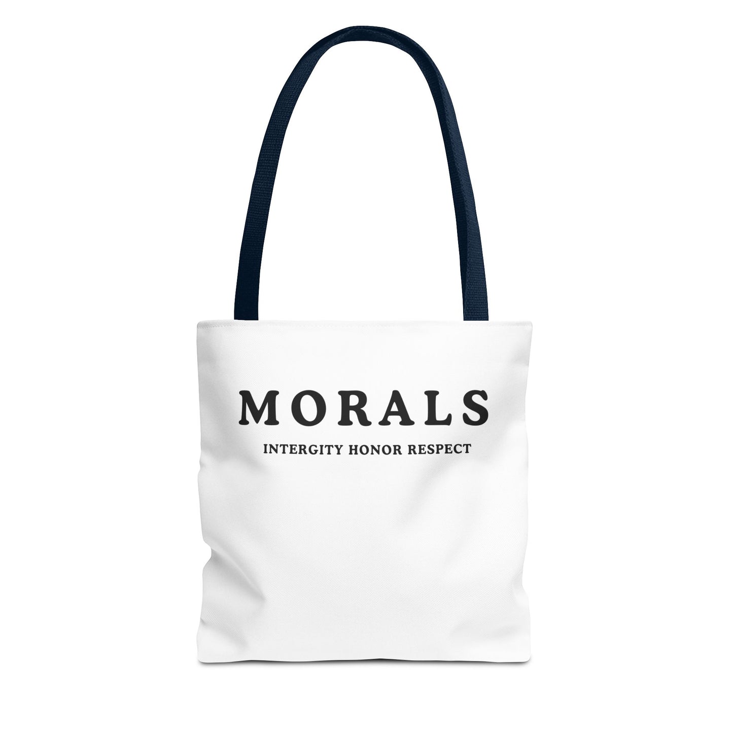 Morals Tote Bag - Integrity, Honor, Respect | Reusable Shopping Bag | Eco-Friendly Gift | Stylish Beach Bag | Thoughtful Present | [...]