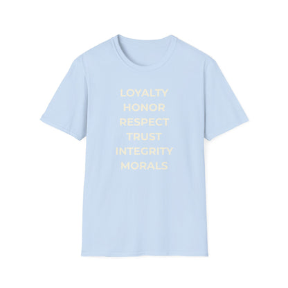 LHRTI MORALS Softstyle T-Shirt