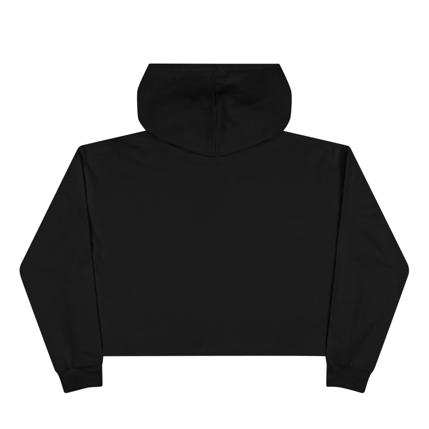 Chic Crop Hoodie with 'MORALS'