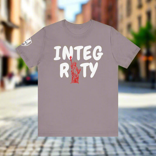 MORALS Integrity Statue of liberty T-Shirt