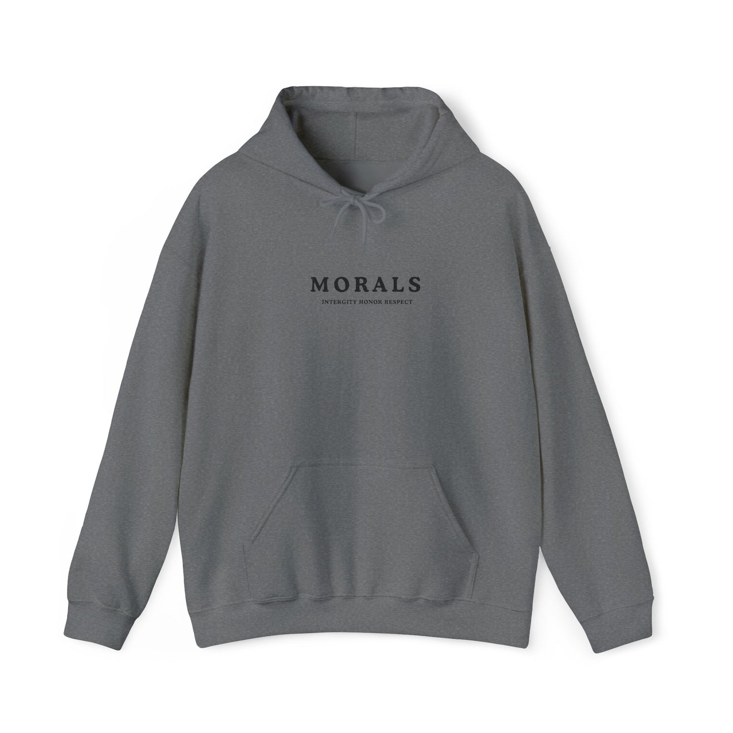 Moral Integrity honor and respect Hoodie