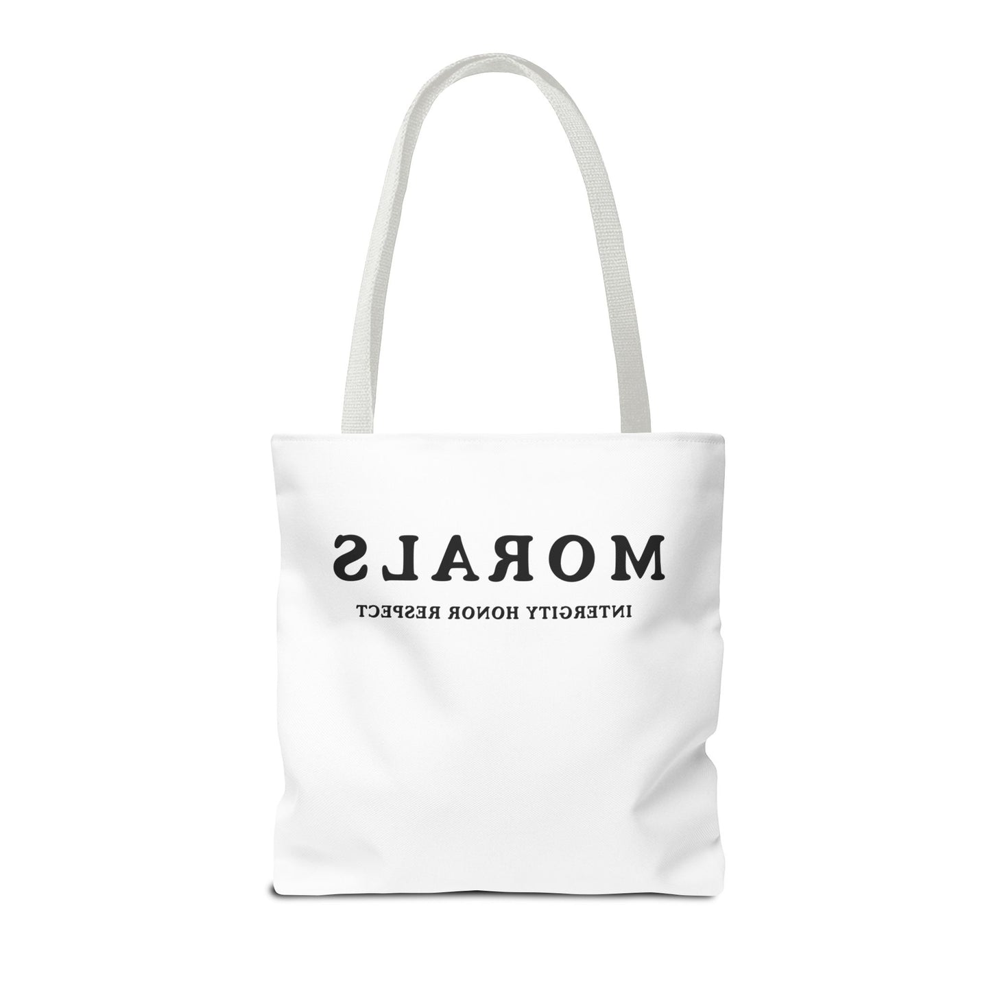Morals Tote Bag - Integrity, Honor, Respect | Reusable Shopping Bag | Eco-Friendly Gift | Stylish Beach Bag | Thoughtful Present | [...]
