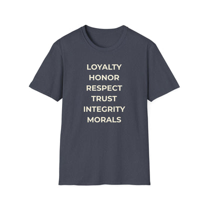 LHRTI MORALS Softstyle T-Shirt