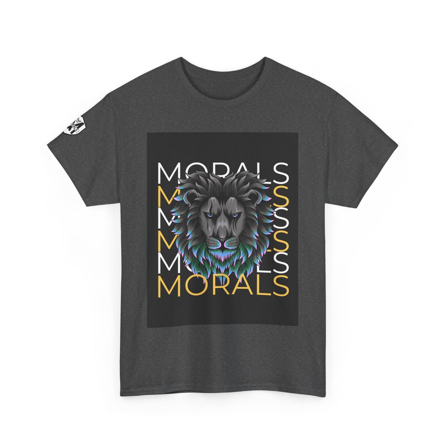 Morals Lion Graphic T-Shirt