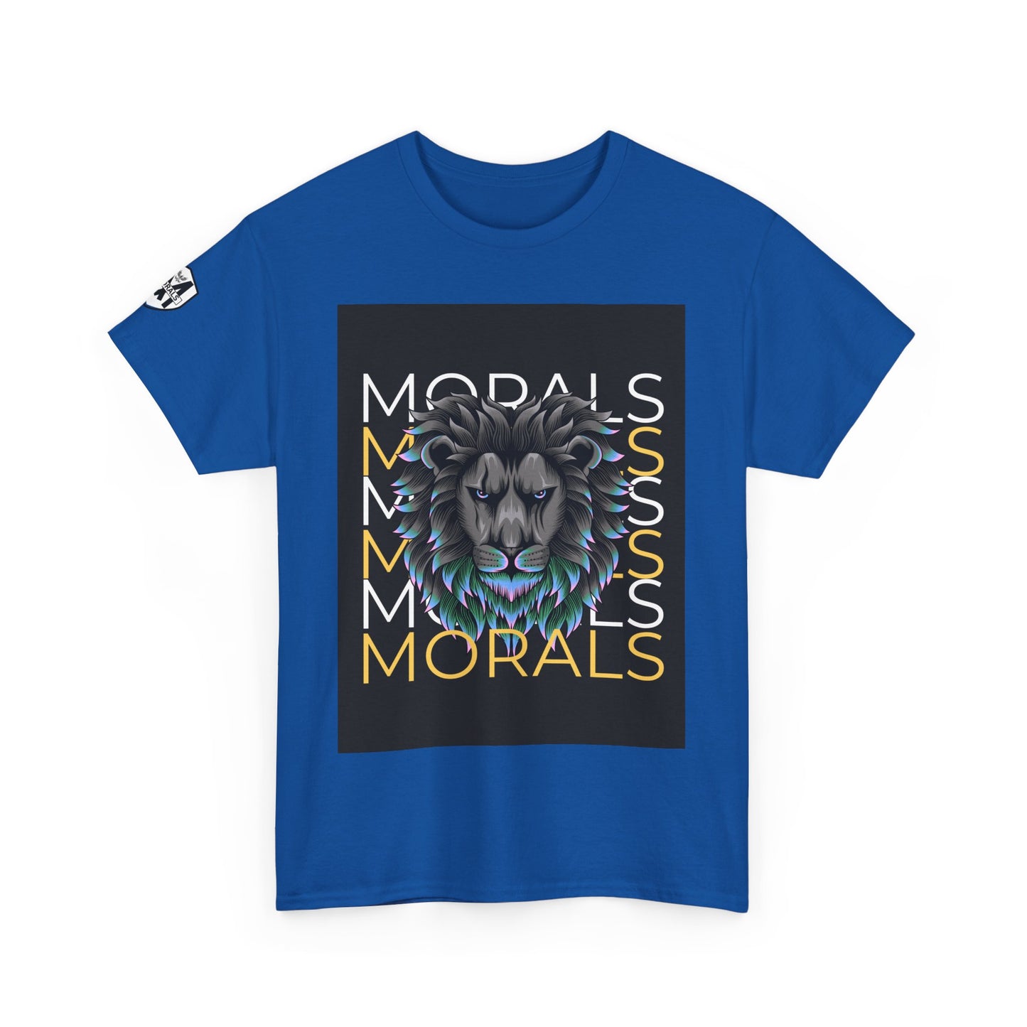 Morals Lion Graphic T-Shirt