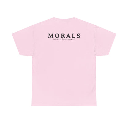 Morals integrity honor and respect Unisex Heavy Cotton Tee