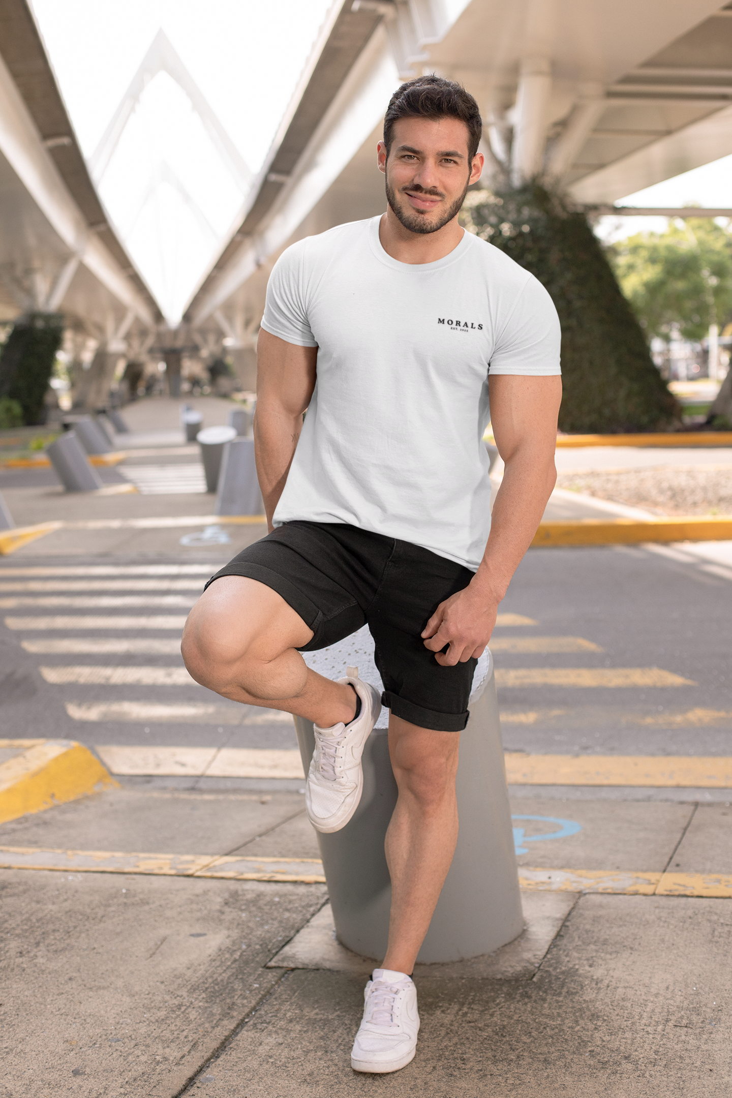 Morals integrity honor and respect Unisex Heavy Cotton Tee